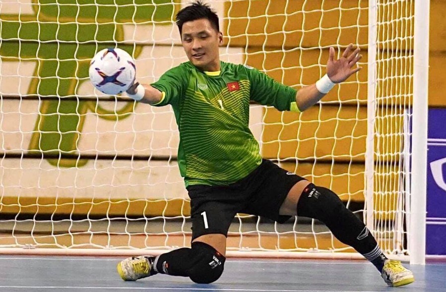 Thủ môn trong đội hình futsal
